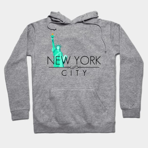 New York City Hoodie by trapdistrictofficial